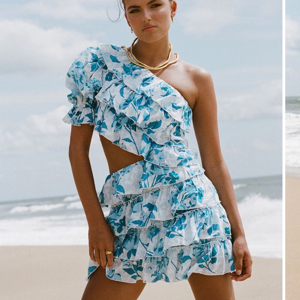 Emilia asymmetrical Sabo Skirt Dress